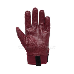 Competition American Football Gloves Lightweight Sports Gloves Custom Design Textured Grip Palm Flexible Finger Receiver <b>Fit</b> - Product Image 2