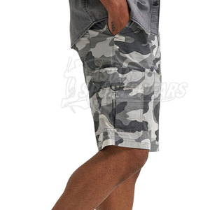 Colección de Moda en Tendencia: Shorts Cargo Casuales para Hombre, Sólidos, Ecológicos, Transpirables, Ligeros y Cómodos - Product Image 2