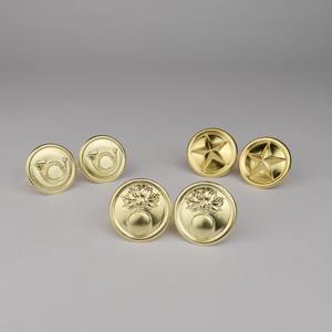 Correas de barbero de latón fabricadas en Francia, el par fue hecho en Francia. - Product Image 6