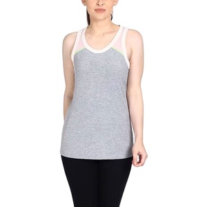 Vente en gros 2025 débardeur de fitness sans manches de haute qualité pour femmes meilleur design coton polyester respirant et confortable - Product Image 4