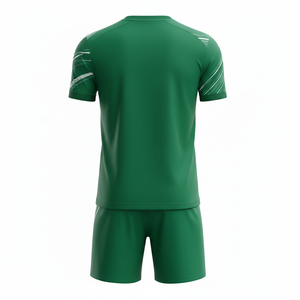 Maillot de football unisexe avec short, ensemble deux pièces pour match professionnel, tenue d'entraînement de football, vêtements de sport personnalisés par sublimation - Product Image 2
