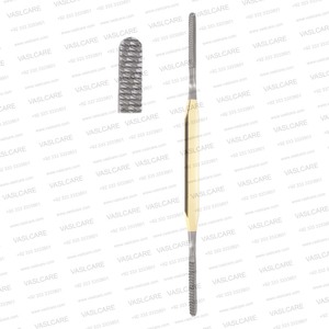 Râpe à rhinoplastie double extrémité en carbure de tungstène McCollough Twist Fomon 8-1/2" (21,5 cm) – Instruments de chirurgie plastique ORL - Product Image 6