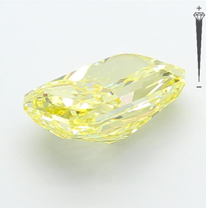 Diamante Cultivado en Laboratorio con Certificación IGI, Corte Radiante de 3.85 CT, Color Amarillo Intenso Fantasía, Claridad VS1, CVD LG 792671555, ROYAL GEMS PARA JOYERÍA - Product Image 3