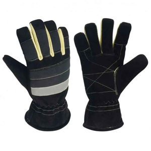 Guantes de Protección para Trabajo, Guantes de Bombero de Cuero, Nueva Llegada, Servicio de Fabricación OEM - Product Image 1