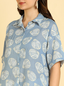 Camisa de Viaje Ligera de Alta Calidad para Mujer, Ropa Casual de Verano, Tacto Suave, de Proveedor de India a Precio de Mayoreo - Product Image 5