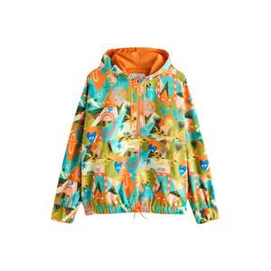 Women's Full Zip Windbreaker <b>Jacket</b> with Hood for Travel Sports and Hiking - Product Image 2
