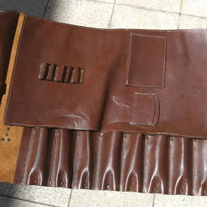 Bolsa de Chef Profesional de Cuero de Lujo para Cuchillos, Resistente a Olores, Duradera, Modelo LBKR-0056 - Product Image 1