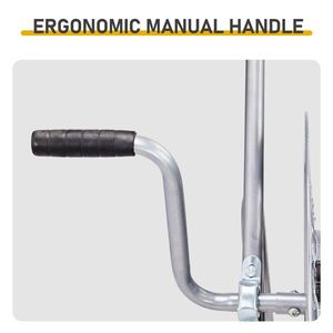 Enrouleur de tuyau d'arrosage de jardin 3/4 pouce x 200 pieds, construction en fer, durable et portable - Product Image 5
