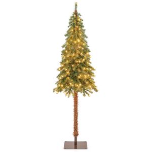 Albero di Natale Artificiale Pre-Illuminato di 1,8 Metri con 442 Rami e 175 Luci - Product Image 3
