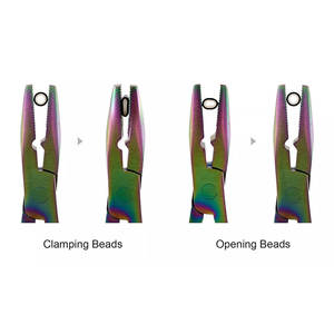 Kit de Pinzas para Extensiones de Cabello de Grado Profesional para Micro Anillos, Nano Anillos y Extensiones de Cabello por Fusión, Herramientas de Estilismo, Kit de Pinzas Multifunción - Product Image 5