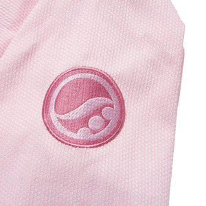 Unisex <b>Pink</b> Brazilian BJJ <b>Kimono</b> Martial Arts Uniform 100% Cotton Breathable Loose Fit Fit Custom Logo Shoyorol Batch 60 - Product Image 4