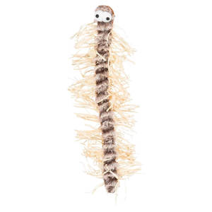 Centipede Raffia 33 cm Giocattolo interattivo e di movimento per animali domestici - Product Image 1