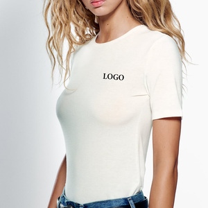 T-shirt uni de haute qualité, élégant, tendance, moderne, décontracté, confortable, coupe ample, manches courtes, streetwear 2026 - Product Image 3