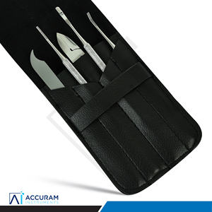 Accuram Professional Set of 5 Toenail Clippers Ingrown Stainless Steel Toenail Tool Kit Pedicure Nail Cutter Podiatry Nail Care - Product Image 3