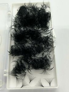 ขนตาปลอมสำเร็จรูประดับมืออาชีพ 20D 0.03 เมกะวอลลุ่ม ต่อขนตาได้ง่าย ใช้ขนสังเคราะห์นุ่ม ทำด้วยมือ ให้ลุคธรรมชาติ ยาวพิเศษ - Product Image 3