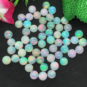 Ópalo Etíope Natural, Corte Ovalado, Ópalo de Fuego Welo, Cambio de Color Blanco, Gema Suelta para Joyería, Venta al Por Mayor - Product Image 4