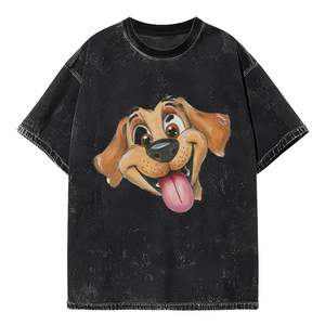 Chemises pour hommes en coton doux et respirant, style streetwear décontracté, col rond ample, grandes tailles, 100% coton - Product Image 2