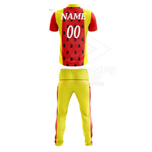Uniforme de Cricket Personalizado en Poliéster Transpirable con Diseño de Logotipo Personalizado - Ropa de Equipo - Product Image 3
