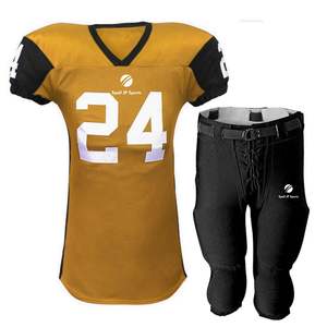 Uniformes de Fútbol Americano Personalizados al por Mayor, Pantalones Cortos y Pantalones Largos Transpirables, Ropa Deportiva Personalizada para Equipos - Product Image 2