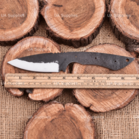 Couteau tactique UA forgé à la main en acier à haute teneur en carbone 1095, pointe tombante, épaisseur 0,5 mm, longueur totale 8,5 pouces, garantie 1 an