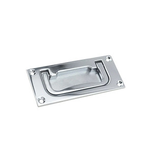 Manija Plegable de Aleación de Zinc A-9-1, Manija Interior Integrada para Puerta Plana, Acero Inoxidable, para Uso en Equipos - Product Image 2