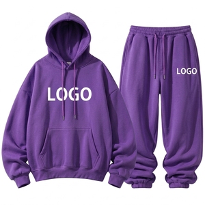 SUQAINA FASHION GARMENTS Chándal Informal con Capucha, Talla Personalizada, Ropa Urbana Color Granate Sólido, Servicio OEM, Chándal Masculino de Alta Calidad y Ecológico - Product Image 1