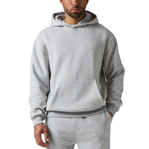Survêtement en molleton neuf, surdimensionné, pour homme, en coton épais, personnalisable - Product Image 1