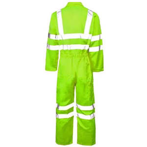 Ropa de Seguridad Desechable de Tela No Tejida con Cinta Reflectante y Logotipo Personalizado, Venta al Por Mayor de Uniformes Desechables LOW MOW - Product Image 5