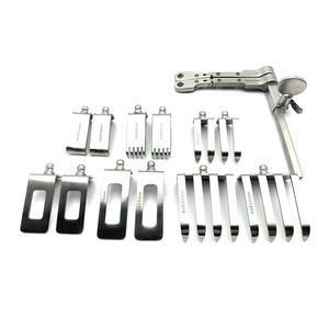 Retractor Cervical Manual Cloward de 12 Cuchillas, Retractor Espinal de Acero Inoxidable Quirúrgico Ortopédico, Juego de Instrumentos Manuales - Product Image 6