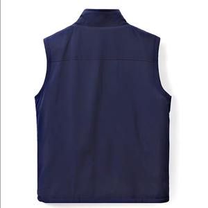 Wholesale <b>Men's</b> Basic Vest Custom logo <b>Men's</b> Gilet Windproof Body <b>Warmer</b> Fleece Vest Reversible Bodywarmer <b>for</b> <b>Men</b> - Product Image 2