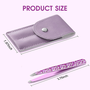 Pinzas profesionales para cejas para definir líneas limpias y definidas, pinzas ligeras para cejas para un fácil manejo - Product Image 2