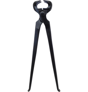 Alicates Profesionales para Pezuñas de Caballo 12 y 15, Herramienta de Herrador – Cortador de Pezuñas de Alta Resistencia, Alicates de Herrador de Acero Plateado y Negro - Product Image 2