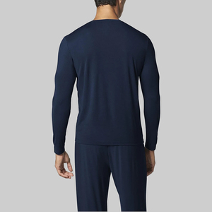 <b>Mens</b> Loose Fit <b>Pajama</b> <b>Set</b> Relaxed Sleepwear Comfortable Two Piece Lounge Wear Soft Home Clothing Night Suit Style - Product Image 5