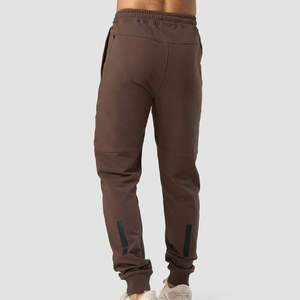 Pantalons de survêtement pour hommes de qualité supérieure, 100 % coton, légers, séchage rapide, impression de logo personnalisée, streetwear, pantalons de fitness - Product Image 2