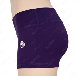 Pantalones cortos de motociclista de cintura alta personalizados para mujer, pantalones cortos de Fitness, botín de playa, cintura elástica para mallas de Yoga en cintura elástica - Product Image 4