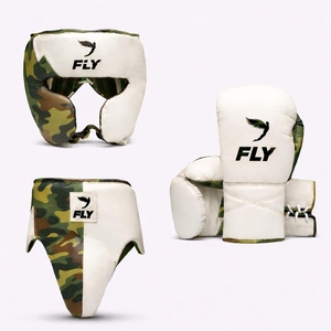 Conjunto de Boxeo Profesional Personalizado de Cuero Vacuno Genuino de Alta Calidad, Hecho a Medida - Product Image 2