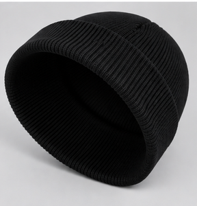 Wholesale Hunting Beanie <b>Hat</b> Custom Leather Logo Acrylic Wool Knitted Thermal <b>Winter</b> Skull Cap Private Label for <b>Men</b> Women - Product Image 6