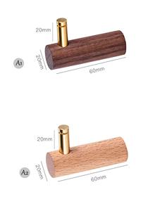 Simple Wooden Wall <b>Hook</b> Rustic Natural Decorative Hanger Ideal For Hanging <b>Kitchen</b> Aprons Cloth Napkins And Utility Items - Product Image 6