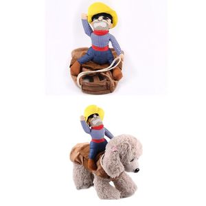 ชุดคอสตูมสุนัขวันหยุดยีพาว ชุดคาวบอยสำหรับสัตว์เลี้ยง - Product Image 6