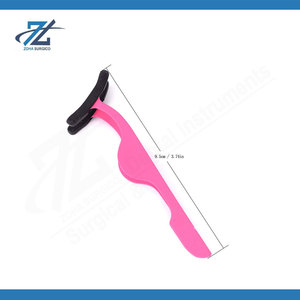 Tweezers Eyelash Custom Color Stainless Steel Eyelash Applicator <b>Precision</b> False Lash Applicator <b>Tool</b> Extension Professional - Product Image 2