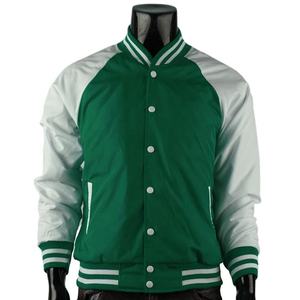 Blouson universitaire personnalisé de haute qualité pour homme, en toile, avec broderie chenille, manches en laine/viscose, style baseball, haute qualité - Product Image 4