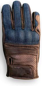 ถุงมือแข่งรถหนังยีนส์ออกแบบโลโก้ได้ตามต้องการถุงมือมอเตอร์ไซด์ฟังก์ชั่นกีฬากลางแจ้ง - Product Image 2