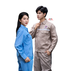 Vêtements de travail respirants de qualité supérieure, combinaison de soudeur, uniforme industriel pour ingénieurs, vêtements unisexes, style de travail en usine, OEM/ODM - faible MOQ - Product Image 1
