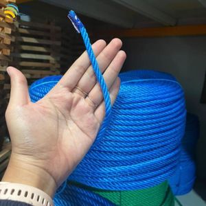 Cuerda de Polietileno de Alta Calidad, 6mm x 200m, Rollo de Cuerda de Polietileno Trenzado para Agricultura, Embalaje de Carga, Uso en Carpas y Otros Usos - Product Image 3