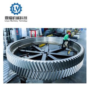 Trung Quốc tùy chỉnh đường kính lớn đúc chết và rèn bánh răng xoắn kép cho hộp số - Product Image 6