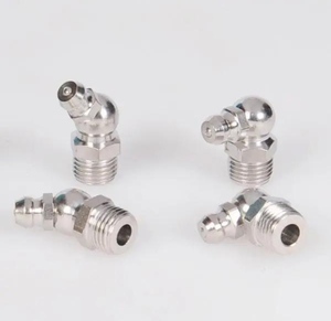 Buse de graissage filetée en métal de 6 mm pour excavatrice, pour équipement hydraulique - Product Image 3