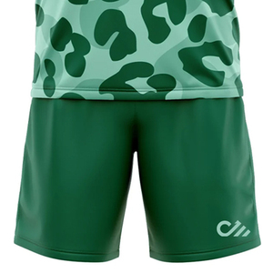 ชุดยูนิฟอร์มฟุตบอลสำหรับผู้ชายชุดเสื้อฟุตบอลและกางเกงขาสั้นมืออาชีพดีไซน์ของคุณระบายอากาศได้ดี - Product Image 5