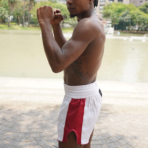 Shorts de Muay Thai personnalisés, taille élastique, légers, extensibles, respirants, shorts d'entraînement, shorts de combat MMA, shorts de kickboxing, shorts de boxe pour hommes - Product Image 4