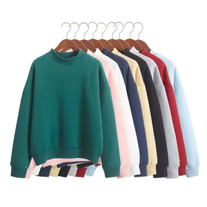 Sweat-shirt classique à col rond, imprimé numérique, toucher doux, coupe régulière, 100% coton, pour homme, hiver - Product Image 1