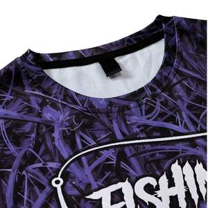 Maillot de pêche personnalisé à motif sublimé pour équipe, en Spandex/Polyester, à manches longues, séchage rapide, pour pêcheur - Product Image 3